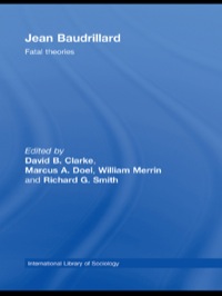 Cover image: Jean Baudrillard 1st edition 9780415464420