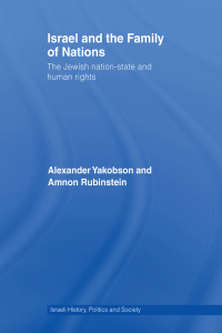 Omslagafbeelding: Israel and the Family of Nations 1st edition 9780415464413