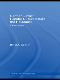 Titelbild: German-Jewish Popular Culture before the Holocaust 1st edition 9780415463232