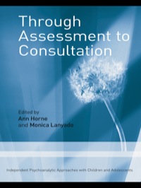 Cover image: Through Assessment to Consultation 1st edition 9780415462907