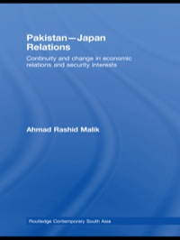 Cover image: Pakistan-Japan Relations 1st edition 9780415462792
