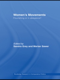 Imagen de portada: Women's Movements 1st edition 9780415664134