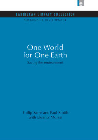 Cover image: One World for One Earth 1st edition 9780415849777