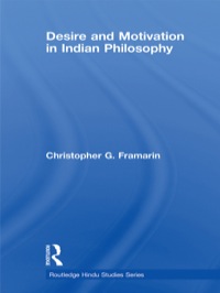 Cover image: Desire and Motivation in Indian Philosophy 1st edition 9780415461948