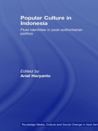 Imagen de portada: Popular Culture in Indonesia 1st edition 9780415572705