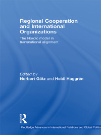 Cover image: Regional Cooperation and International Organizations 1st edition 9780415459648