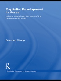 Cover image: Capitalist Development in Korea 1st edition 9780415541008