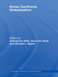 Cover image: Korea Confronts Globalization 1st edition 9780415666718