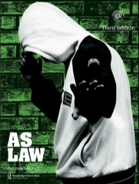 Cover image: AS Law 3rd edition 9780415458528