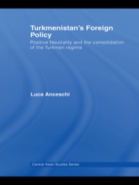 Imagen de portada: Turkmenistan’s Foreign Policy 1st edition 9781138993914