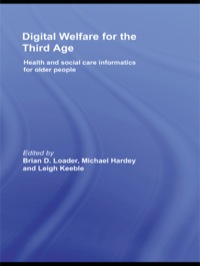 Imagen de portada: Digital Welfare for the Third Age 1st edition 9780415454087