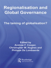 Cover image: Regionalisation and Global Governance 1st edition 9780415453776