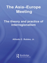 Cover image: The Asia-Europe Meeting 1st edition 9780415452236