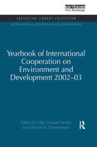 Imagen de portada: Yearbook of International Cooperation on Environment and Development 2002-03 1st edition 9780415852227