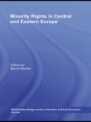 Titelbild: Minority Rights in Central and Eastern Europe 1st edition 9780415590310