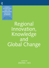 Cover image: Regional Innovation, Knowledge and Global Change 1st edition 9781844800940