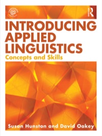 Imagen de portada: Introducing Applied Linguistics 1st edition 9780415447676