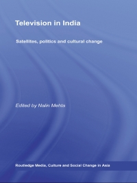 Cover image: Television in India 1st edition 9781138347359