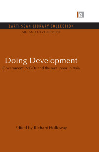 Cover image: Doing Development 1st edition 9781849710435