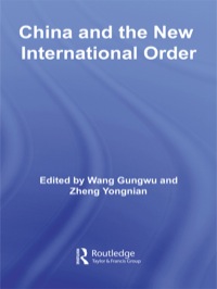Imagen de portada: China and the New International Order 1st edition 9780415441117