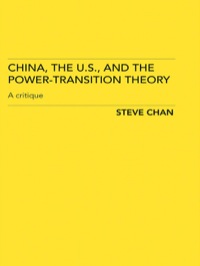 表紙画像: China, the US and the Power-Transition Theory 1st edition 9780415440240