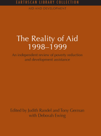 Omslagafbeelding: The Reality of Aid 1998-1999 1st edition 9781849710503