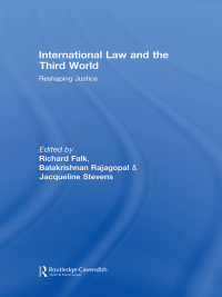 Imagen de portada: International Law and the Third World 1st edition 9780415574563