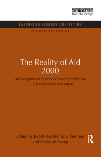 Cover image: The Reality of Aid 2000 1st edition 9781849710510