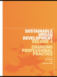 Titelbild: Sustainable Urban Development Volume 4 1st edition 9780415438223