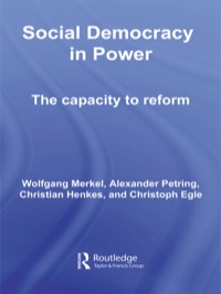 Imagen de portada: Social Democracy in Power 1st edition 9780415663878