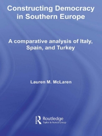 Imagen de portada: Constructing Democracy in Southern Europe 1st edition 9780415591614