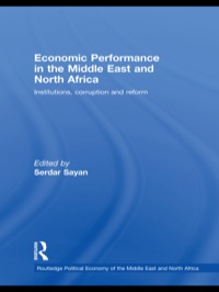 Cover image: Economic Performance in the Middle East and North Africa 1st edition 9780415673372