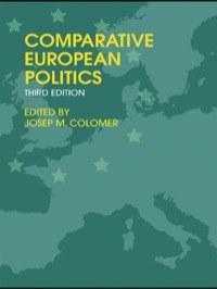 表紙画像: Comparative European Politics 3rd edition 9780415437561