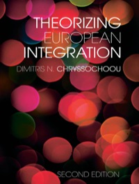 Titelbild: Theorizing European Integration 2nd edition 9780415437509