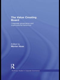 Cover image: The Value Creating Board 1st edition 9780415578493