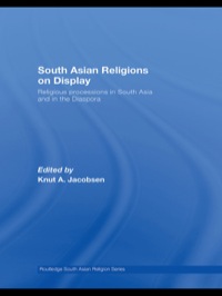 صورة الغلاف: South Asian Religions on Display 1st edition 9780415437363