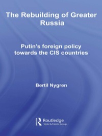 Imagen de portada: The Rebuilding of Greater Russia 1st edition 9780415590457