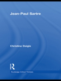 表紙画像: Jean-Paul Sartre 1st edition 9780415435642