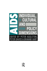 Cover image: AIDS: Individual, Cultural And Policy Dimensions 1st edition 9781850007630