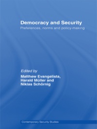 Cover image: Democracy and Security 1st edition 9780415576512