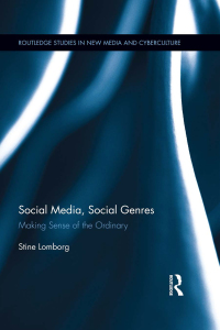 Omslagafbeelding: Social Media, Social Genres 1st edition 9780415828482