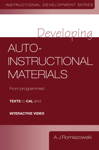 Imagen de portada: Developing Auto-instructional Materials 1st edition 9781850912811