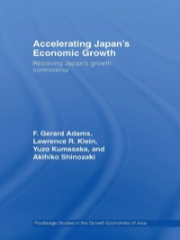 Cover image: Accelerating Japan's Economic Growth 1st edition 9780415433310