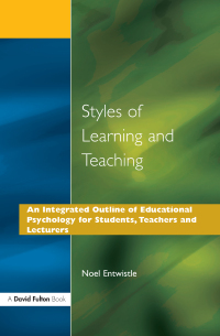 Omslagafbeelding: Styles of Learning and Teaching 1st edition 9781138178274