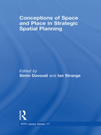 Titelbild: Conceptions of Space and Place in Strategic Spatial Planning 1st edition 9780415431026