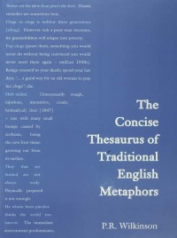 表紙画像: Concise Thesaurus of Traditional English Metaphors 1st edition 9780415430845