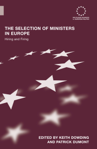 Imagen de portada: The Selection of Ministers in Europe 1st edition 9781138989962
