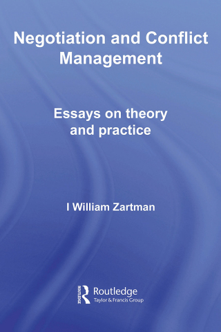 Imagen de portada: Negotiation and Conflict Management 1st edition 9780415545297