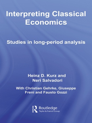 Titelbild: Interpreting Classical Economics 1st edition 9780415428804