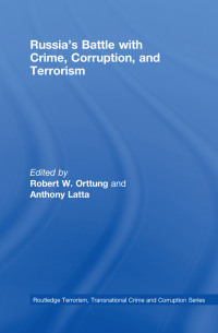 Cover image: Russia's Battle with Crime, Corruption and Terrorism 1st edition 9780415428231